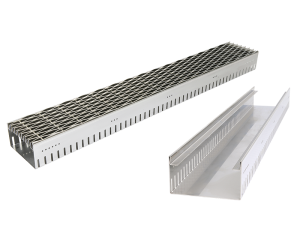 Cubo drainage channels stainless steel